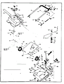 Main Frame parts for Craftsman Snow Blower 536883400 from AppliancePartsPros.com