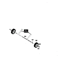 Wheel Assembly parts for Craftsman Snow Blower 536883510 from AppliancePartsPros.com