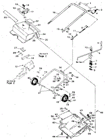 Main Frame parts for Craftsman Gas Snowblower 536884220 from AppliancePartsPros.com