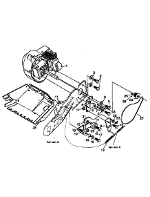 Engine And Drive Repair Parts parts for Craftsman Gas Snowblower 536884252 from AppliancePartsPros.com