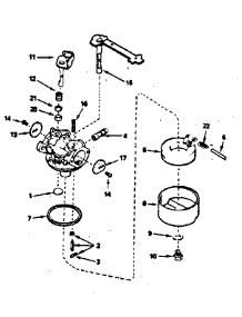 Replacement Parts parts for Craftsman Gas Snowblower 536884320 from AppliancePartsPros.com