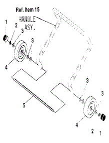 Wheel parts for Craftsman Snow Blower 536884350 from AppliancePartsPros.com