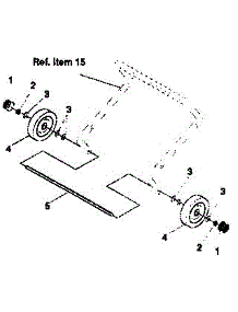 Wheel Repair Parts parts for Craftsman Gas Snowblower 536884351 from AppliancePartsPros.com