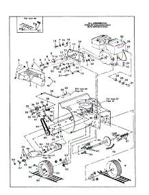 Engine parts for Craftsman Gas Snowblower 536884400 from AppliancePartsPros.com