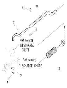 Chute Control Rod parts for Craftsman Gas Snowblower 536884431 from AppliancePartsPros.com