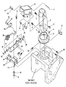 Discharge Chute parts for Craftsman Gas Snowblower 536884431 from AppliancePartsPros.com