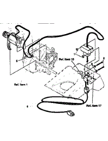 Electric Starter Repair Parts parts for Craftsman Snow Blower 536884432 from AppliancePartsPros.com