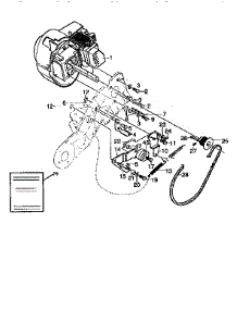 Engine parts for Craftsman Snow Blower 536884550 from AppliancePartsPros.com