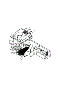 Belt Cover parts for Craftsman Snow Blower 536884560 from AppliancePartsPros.com