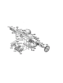 Belt Cover Assembly parts for Craftsman Gas Snowblower 536884561 from AppliancePartsPros.com