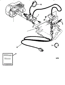 Electric Starter parts for Craftsman Snow Blower 536884570 from AppliancePartsPros.com