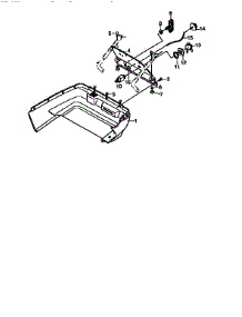 Control Panel parts for Craftsman Snow Blower 536884570 from AppliancePartsPros.com