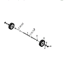 Wheel parts for Craftsman Snow Blower 536884570 from AppliancePartsPros.com