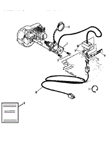 Electric Starter parts for Craftsman Electric Snowblower 536884580 from AppliancePartsPros.com