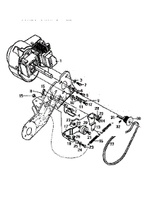 Engine And Drive Assembly parts for Craftsman Electric Snowblower 536884580 from AppliancePartsPros.com