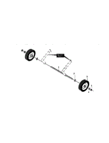 Wheel Assembly parts for Craftsman Electric Snowblower 536884580 from AppliancePartsPros.com