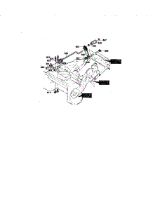 Chute Control Rod Assembly parts for Craftsman Electric Snowblower 536884582 from AppliancePartsPros.com