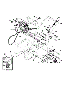 Engine And Drive parts for Craftsman Gas Snowblower 536884670 from AppliancePartsPros.com