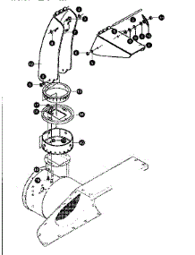 Chute parts for Craftsman Gas Snowblower 536884780 from AppliancePartsPros.com