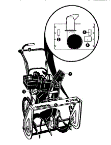 Decal parts for Craftsman Gas Snowblower 536884780 from AppliancePartsPros.com