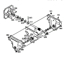 Gear Case Assembly parts for Craftsman Gas Snowblower 536884781 from AppliancePartsPros.com