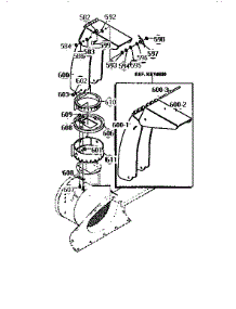 Chute Assembly parts for Craftsman Gas Snowblower 536884781 from AppliancePartsPros.com