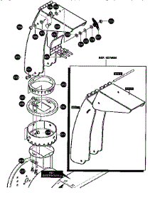 Chute Assembly parts for Craftsman Gas Snowblower 536884790 from AppliancePartsPros.com