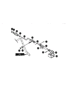 Chute Control Rod parts for Craftsman Gas Snowblower 536884790 from AppliancePartsPros.com