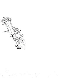 Handle Assembly parts for Craftsman Gas Snowblower 536884791 from AppliancePartsPros.com