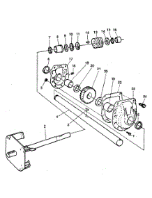 Gear Box parts for Craftsman Gas Snowblower 536884811 from AppliancePartsPros.com