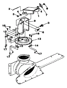 Discharge Chute parts for Craftsman Gas Snowblower 536884821 from AppliancePartsPros.com