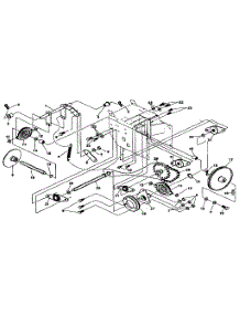 Drive Components parts for Craftsman Gas Snowblower 536884821 from AppliancePartsPros.com