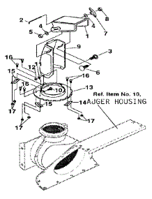 Discharge Chute parts for Craftsman Gas Snowblower 536884822 from AppliancePartsPros.com