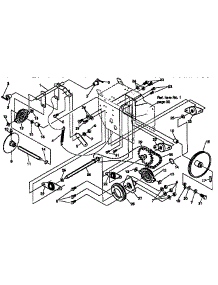 Drive Components parts for Craftsman Gas Snowblower 536884822 from AppliancePartsPros.com