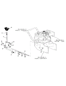 Shift Yoke parts for Craftsman Gas Snowblower 536884822 from AppliancePartsPros.com