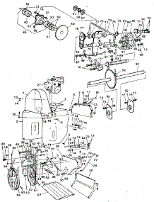 Motor Mount parts for Craftsman Gas Snowblower 536885020 from AppliancePartsPros.com