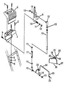 Control Panel parts for Craftsman Gas Snowblower 536885030 from AppliancePartsPros.com