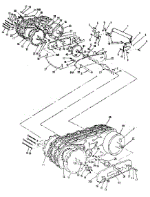 Track Assembly parts for Craftsman Gas Snowblower 536885030 from AppliancePartsPros.com