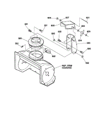 Discharge Chute parts for Craftsman Gas Snowblower 536885180 from AppliancePartsPros.com