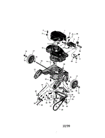 Drive Components parts for Craftsman Gas Snowblower 536885200 from AppliancePartsPros.com