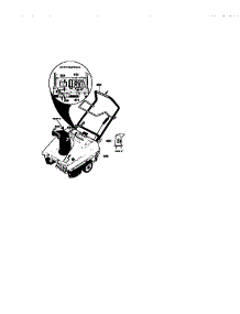 Decals parts for Craftsman Gas Snowblower 536885210 from AppliancePartsPros.com