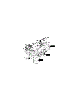 Chute Control Rod Assembly parts for Craftsman Gas Snowblower 536885210 from AppliancePartsPros.com