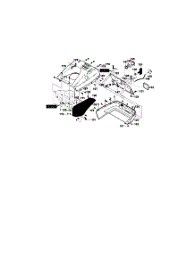 Belt Cover Assembly parts for Craftsman Gas Snowblower 536885211 from AppliancePartsPros.com