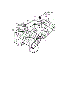 Chute Rod Assembly parts for Craftsman Gas Snowblower 536885212 from AppliancePartsPros.com