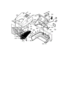 Top Cover Assembly parts for Craftsman Gas Snowblower 536885212 from AppliancePartsPros.com