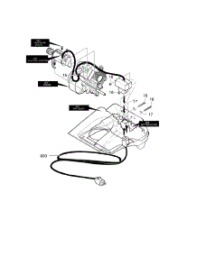 Electric Start Assembly parts for Craftsman Gas Snowblower 536885214 from AppliancePartsPros.com