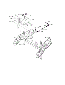 Frame Assembly parts for Craftsman Gas Snowblower 536885214 from AppliancePartsPros.com