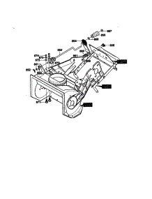 Chute Rod parts for Craftsman Gas Snowblower 536885230 from AppliancePartsPros.com