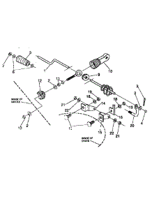 Chute Control Rod parts for Craftsman Gas Snowblower 536885470 from AppliancePartsPros.com