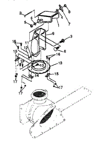 Discharge Chute parts for Craftsman Gas Snowblower 536885470 from AppliancePartsPros.com